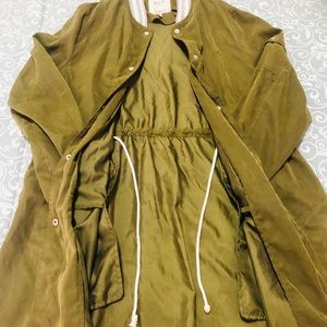 Zara Green Olive Jacket